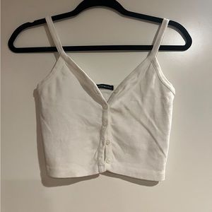 Brandy Melville Button Down Tank
